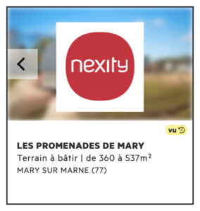 NEXITY - Promenade de Mary